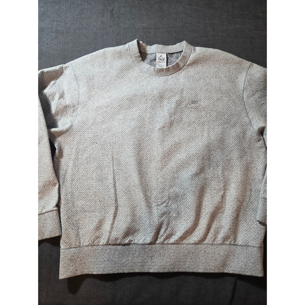 Nike Forward Therma-Fit ADV Tech Pack Gray Sweatshirt Mens Large DQ4264-084